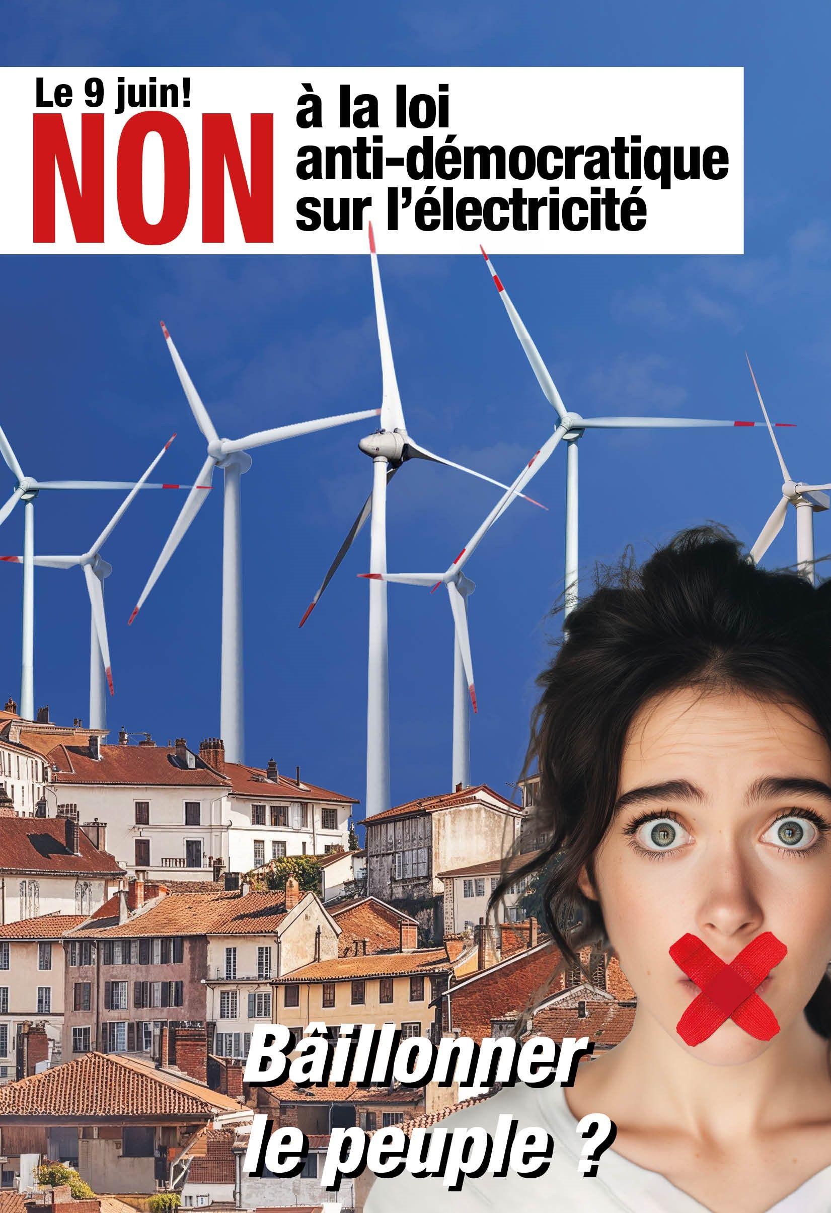 NON à la loi sur l'électricité